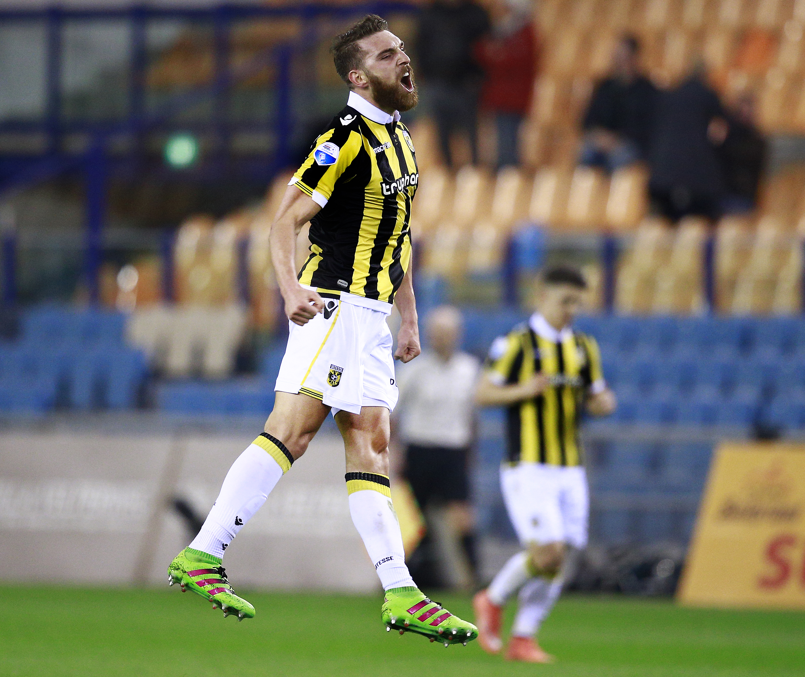 Vitesse-verdediger Guram Kashia was dit seizoen al goed voor vier goals en vier assists.