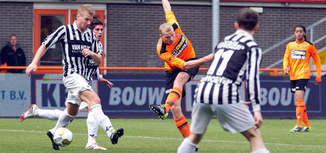 Henk Veerman was tegen Achilles &#039;29 met vier goals in tien minuten de grote man bij FC Volendam.