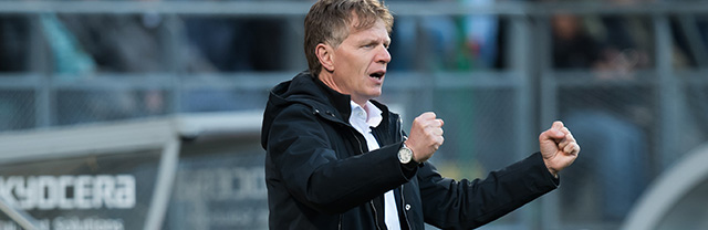 De opdracht van ADO-coach Fons Groenendijk is geslaagd: de Hagenaars zijn veilig.