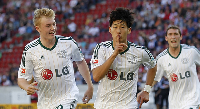 Heung Min-Son maakte zijn zevende en achtste goal van het seizoen. Desondanks verspeelde Bayer Leverkusen punten in Stuttgart.