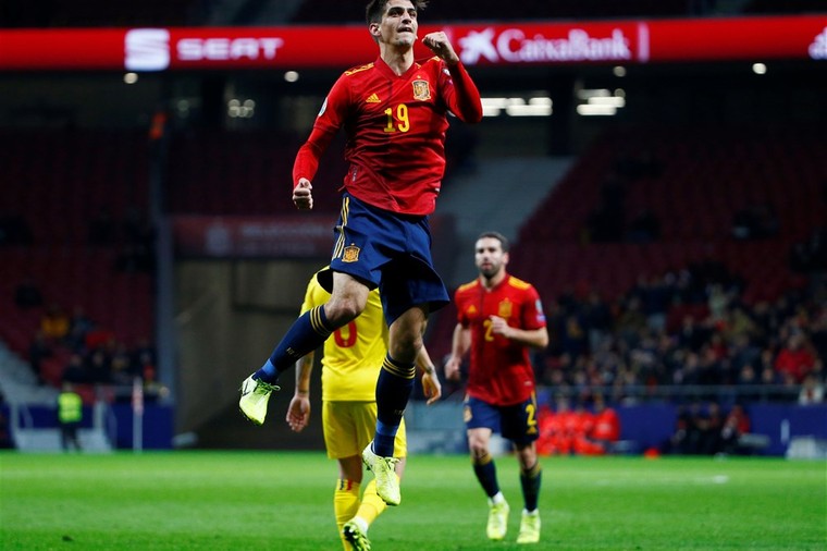 Als debutant heeft Gerard Moreno grote indruk gemaakt bij de Spaanse nationale ploeg.