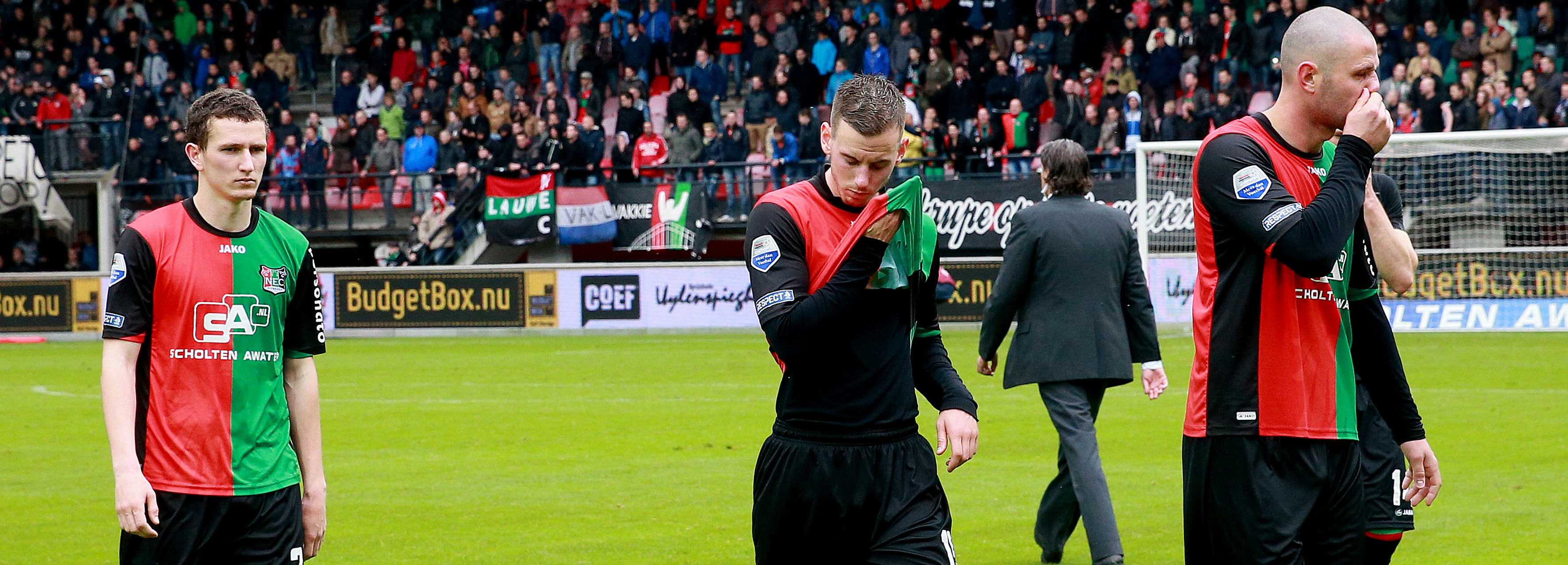 De klap is groot: NEC degradeert uit de Eredivisie.