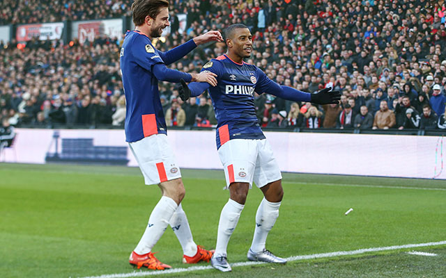 Luciano Narsingh beslist de laatste onderlinge ontmoeting in De Kuip in Eindhovens voordeel: 0-2. PSV wint voor het eerst sinds het seizoen 2009/10 weer in Rotterdam.