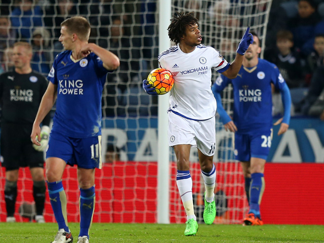 Loïc Rémy scoorde voor het laatst op bezoek bij Leicester City, dat met 2-1 te sterk was voor Chelsea.