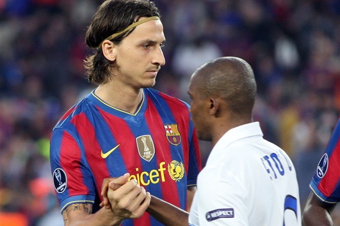 Internazionale verkocht Zlatan Ibrahimovic in 2009 aan Barcelona en kreeg er Samuel Eto'o voor terug. Aan het einde van het seizoen won het de Champions League, mede door Barça in de halve finale te verslaan.