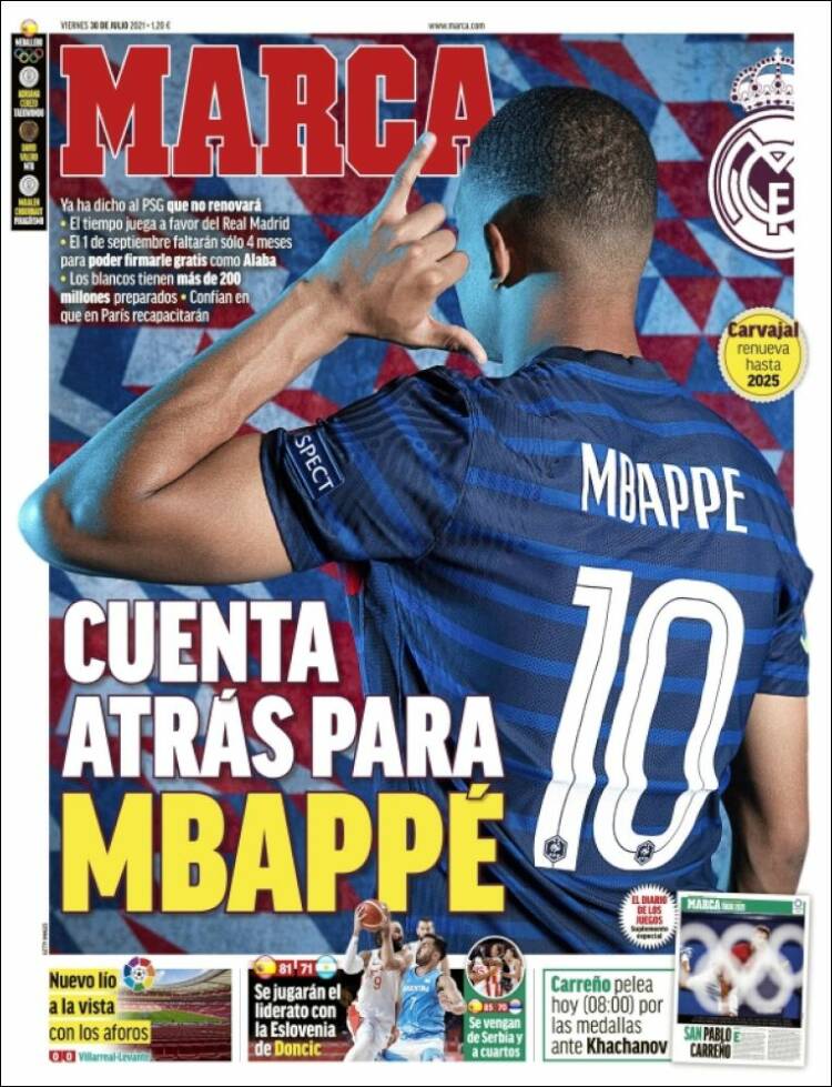 De cover van Marca. 