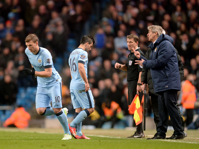 Bij Manchester City was Edin Dzeko, met name vanwege de aanwezigheid van Sergio Agüero, nooit zeker van een basisplaats.