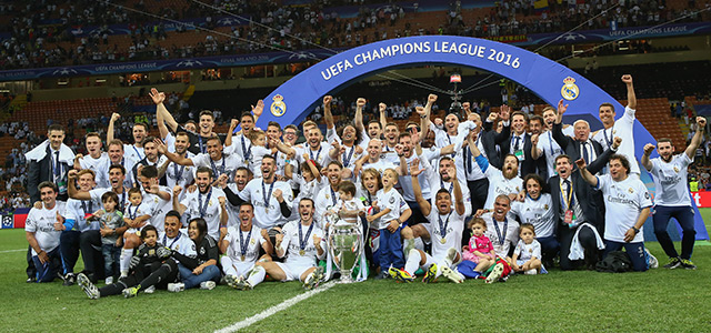 Real Madrid won elf keer de Europa Cup I/Champions League en is daardoor elk jaar verzekerd van vele miljoenen in de Champions League.