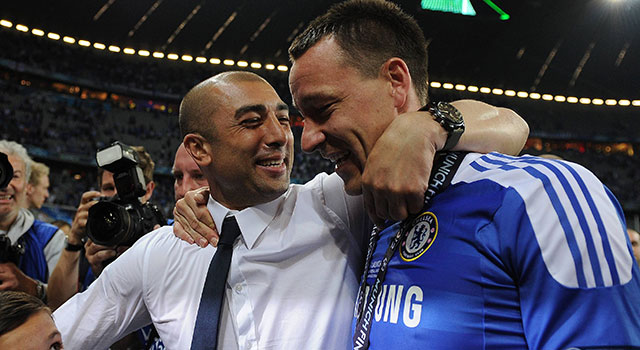 Roberto Di Matteo won in 2012 de Champions League met Chelsea en moet nu Aston Villa naar promotie leiden.