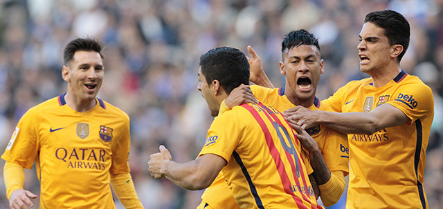 Barcelona kan weer lachen na een riante overwinning op Deportivo La Coruña.