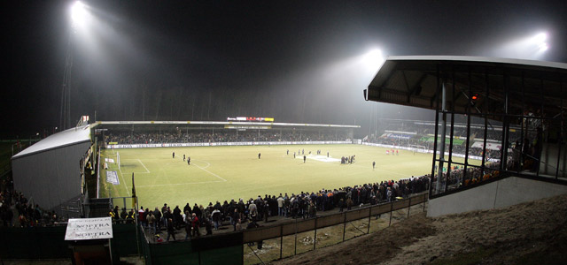 Als het aan VVV-voorzitter Hai Berden ligt verruilt de club De Koel vroeg of laat voor een nieuw, moderner stadion.